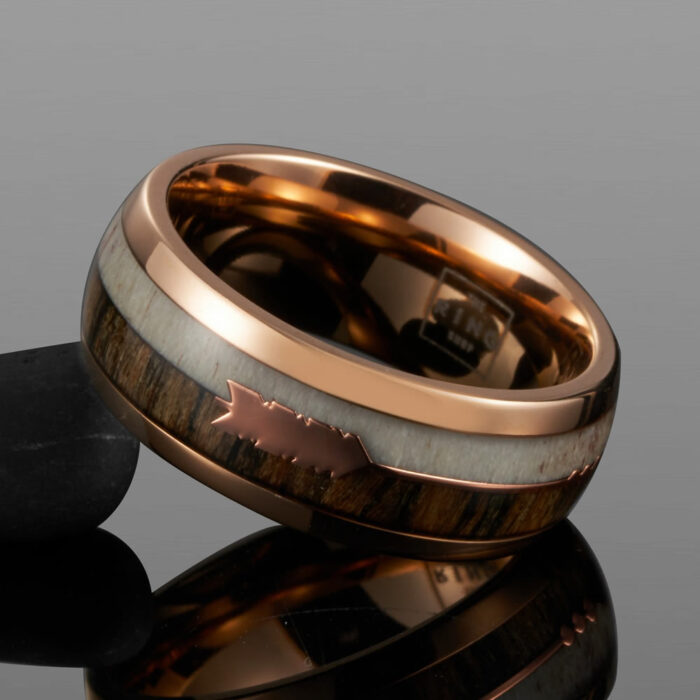 Staghorn ring, view 1