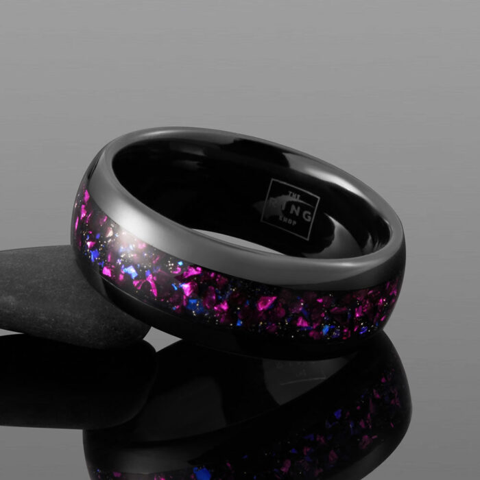 Larkspur ring, view 1