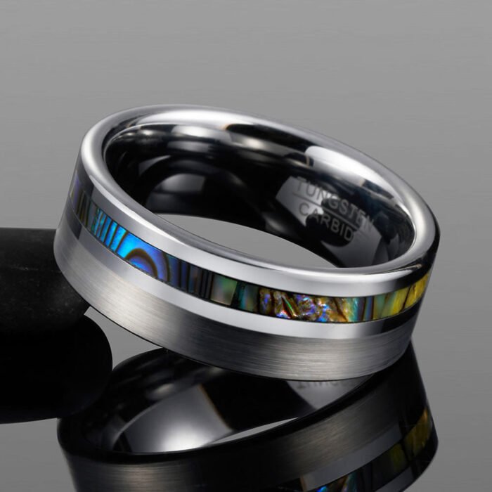 Tesseract ring, view 1